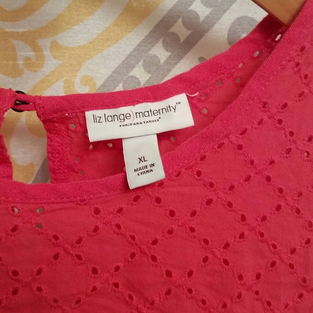 Liz Lange for Target Maternity pink Tank - Picture 5 of 5